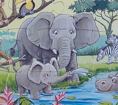Ravensburger 15 Parça Hayvanlar Yapboz
