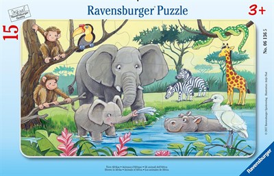 Ravensburger 15 Parça Hayvanlar Yapboz