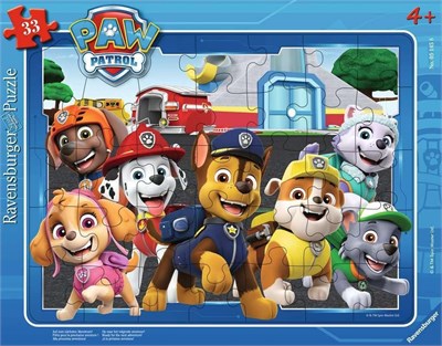 Ravensburger 33 Parça Büyük Çerçeveli Paw Patrol Yapboz