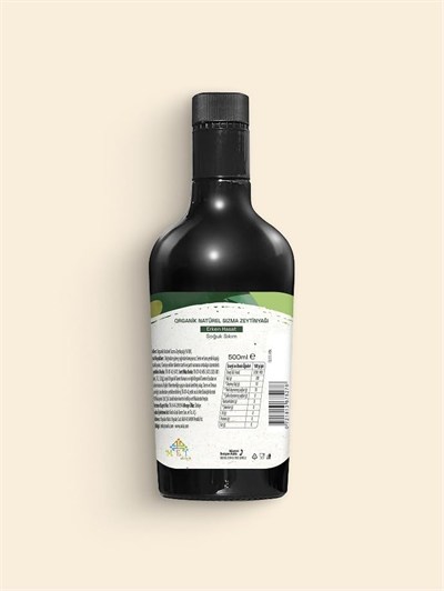 Ravla Organik Erken Hasat Zeytinyağı – İçimlik 500 ml