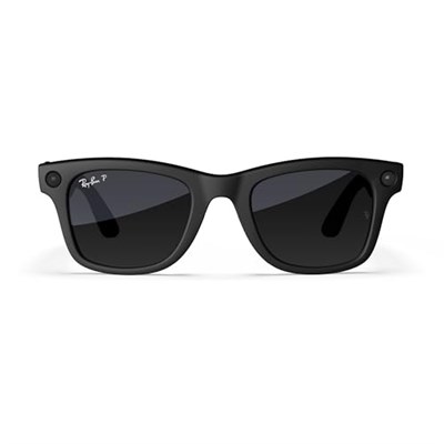 Ray-Ban Meta Wayfarer Akilli Gozluk Mat Siyah Polarize Grafit RW4006