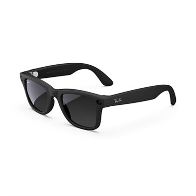 Ray-Ban Meta Wayfarer Akilli Gozluk Mat Siyah Polarize Grafit RW4006