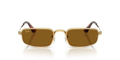 Ray-Ban RB 3927 00133 54 A$AP ROCKY Unisex Dikdörtgen Gold Metal Güneş Gözlüğü