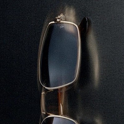 Ray-Ban RB 3927 001R5 54 A$AP ROCKY Unisex Dikdörtgen Gold Metal Güneş Gözlüğü