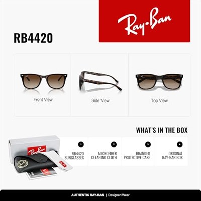 Ray-Ban Rb4420 Kare Güneş Gözlüğü