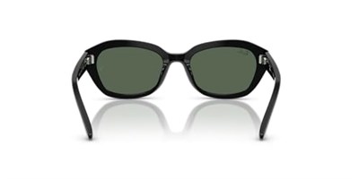 Ray-Ban RJ9081S Kelebek Güneş Gözlüğü, Siyah/Koyu Yeşil, 48 mm