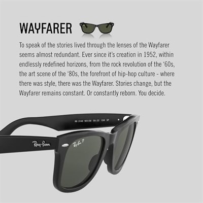 Ray-Ban Unisex Wayfarer güneş gözlüğü