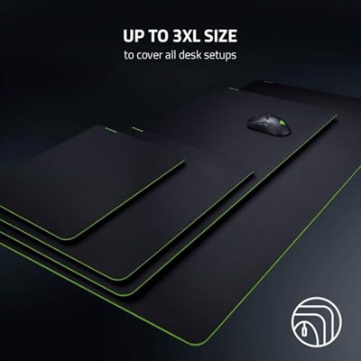 Razer Gigantus V2 XXL - Hız ve Kontrol için Yumuşak XXL Oyun Mouse Mat (Kaymaz Kauçuk, Dokulu Mikro Dokuma Kumaş, 94 x 41 x 0.4cm) Siyah