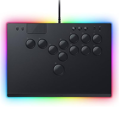 Razer Kitsune - PS5 ve PC için optik tüm düğmeli arcade kontrol cihazı (4 hassas hareket tuşlu düzen, düz doğrusal optik anahtarlar, ince, taşınabilir gövde) S - Seçenekler: Kitsune, Kitsune - Chun-Li