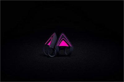 Razer Kitty Ears - Tüm Kraken Kulaklıklar için Kitty Ears (Krakeninize uyacak şekilde tasarlandı, Ayarlanabilir, Su Geçirmez) Neon