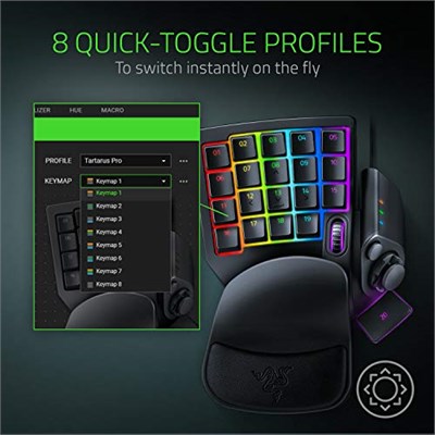 Razer Tartarus Pro Oyun Klavyesi - Seçenekler: Tartarus Pro - Optik Anahtarlar...