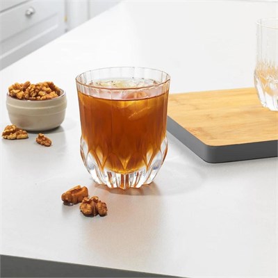 RCR Adagio Yüksek Kalite Cam 6lı Su Bardağı Seti 350 ml
