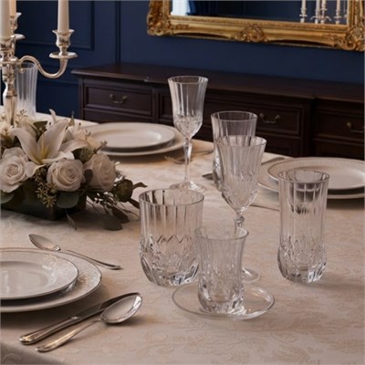 RCR Adagio Yüksek Kaliteli Cam 6lı Kadeh Seti 220 ml