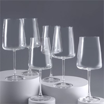 RCR Calice Yüksek Kalite Cam 6lı Kadeh Seti 550 ml