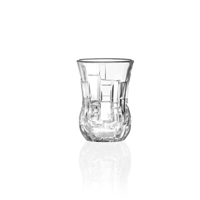 RCR Etna Yüksek Kalite Cam 6lı Çay Bardağı 140 ml