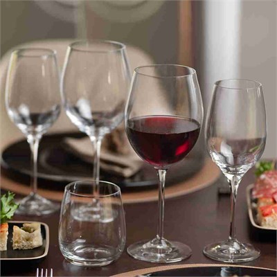 RCR Invino Yüksek Kalite Cam 6lı Kadeh Seti 390 ml