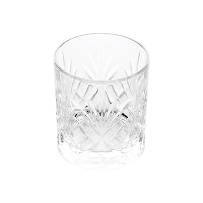 RCR Melodia Yüksek Kalite Cam 6lı Kahve Yanı Bardak Seti 80 ml