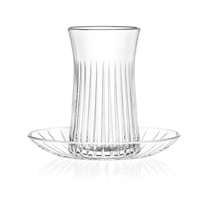 RCR Timeless 6lı Çay Bardağı Seti 140 ml Şeffaf