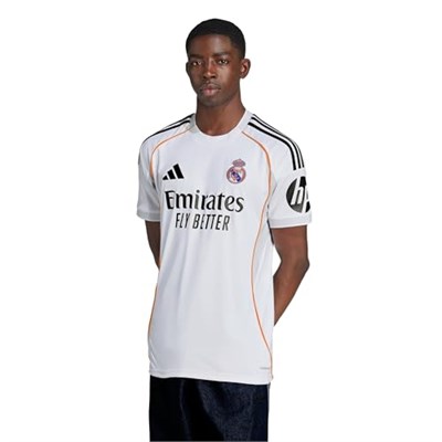 Real Madrid 25/26 Home Jersey Erkek Beyaz Futbol Forma JJ1931 - Bedenler: XS, S, M, L, XL, XXL