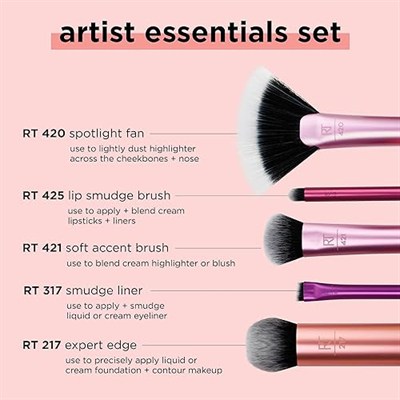 Real Techniques Real Techniques Artist Essentials Makyaj Fırça Seti 1 Paket (1 x 1 Adet)