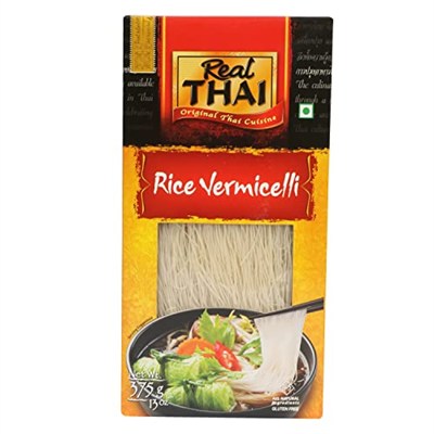 REAL THAİ Pirinç Şehriye (Rice Vermicell) 375 Gr | Glutensiz