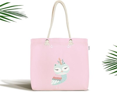 RealHomes Çocuk Çantası - Özel Tasarımlı Dijital Baskılı Kumaş Çanta, Canta-4613p
