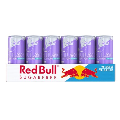 Red Bull Enerji İçeceği LILAC Edition, Pomelo 24 x 250 ml, Şekersiz