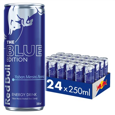 Red Bull Enerji İçeceği, Yaban Mersini, 250 ml (24lü Paket, 24 x 250 ml)