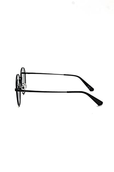 REDBERRY Marka RB 2102 C3 Unisex,OVAL,METAL,SİYAH Çerçeve ORGANİK,YEŞİL Cam 54 Ekartman Güneş Gözlüğü