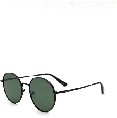 REDBERRY Marka RB 2102 C3 Unisex,OVAL,METAL,SİYAH Çerçeve ORGANİK,YEŞİL Cam 54 Ekartman Güneş Gözlüğü