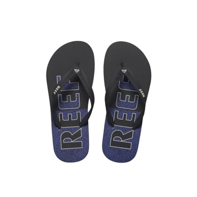 Reef Cj3994 Reef Seaside Parmakarası Siyah-Mor Erkek Terlik