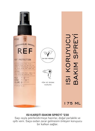 REF STOCKHOLM - Ref Heat Protection Isı Karşıtı Saç Bakım Spreyi 175 ml