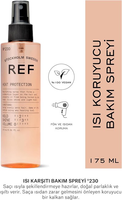 REF STOCKHOLM - Ref Heat Protection Isı Karşıtı Saç Bakım Spreyi 175 ml
