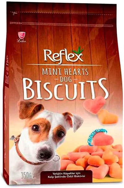 Reflex Kalp Sekilli Yetiskin Köpek Ödül Bisküvisi