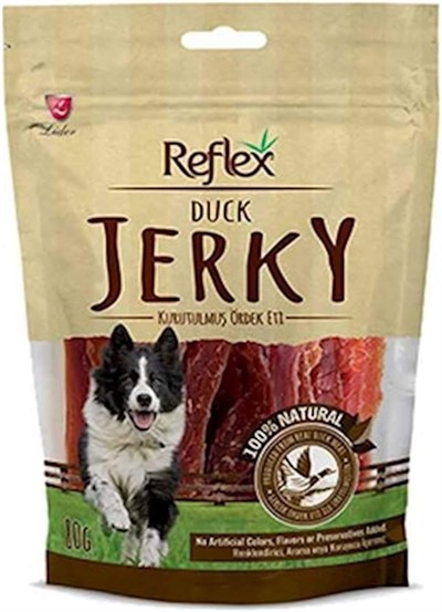 Reflex Ördek Parça Fileto Dogal Köpek Ödülü 80 Gr