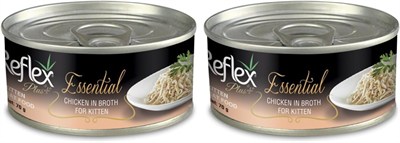 Reflex Plus Essenti Yavru Kedi Konserve Tavuk 70Gr 2li paket