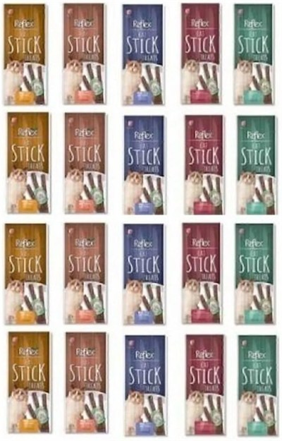 Reflex Plus Meaty Sticks Kedi Ödülü, 3x5 gr, 24 Paket