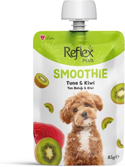 Reflex Plus Smoothie Ton Balığı & Kivili Yetişkin Köpek Sıvı Ödül Maması 85 gr