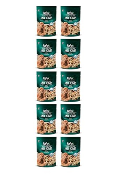 Reflex Semi-Moist Bone Mix Karışık Kemik Yarı Islak Köpek Ödülü 150 Gr,10lu paket