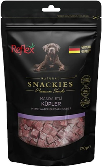 Reflex Snackies Kuzu Küp Kurutulmuş Et Köpek Ödülü 80gr