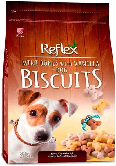 Reflex Vanilyali Yavru Köpek Ödül Bisküvisi 350 Gr