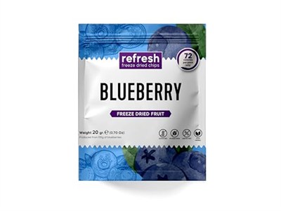 Refresh Freeze Dried Yaban Mersini - Dondurularak Kurutulmuş Meyve - Freeze Dry Meyve Kurusu 20gr