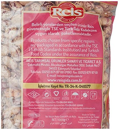 Reis Barbunya Fasulye 1 Kg
