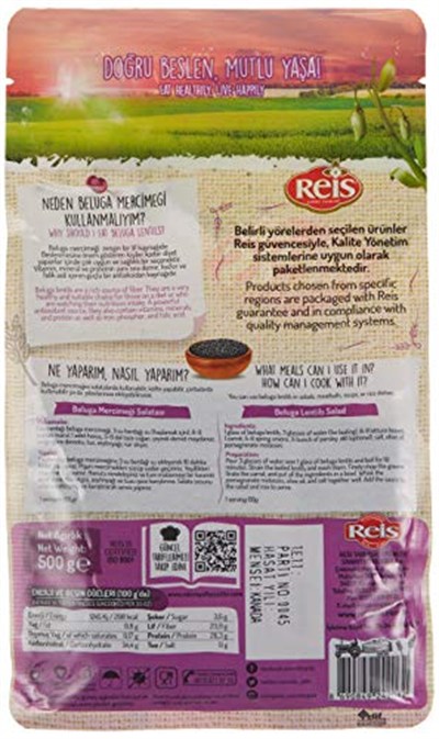 Reis Royal Beluga Mercimeği (0.5 Kg)