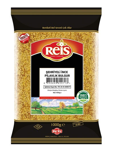 Reis Şehriyeli Pilavlık Bulgur 1 Kg