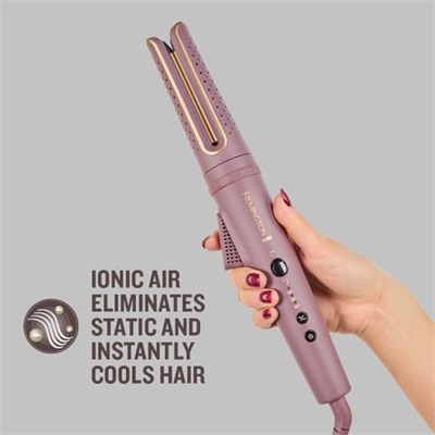 Remington AIRvive CI8930 iyon teknolojili saç maşası, mikro saç kremli seramik kaplama, döner gövde, LED ekran, ayarlanabilir sıcaklık 160-210°C