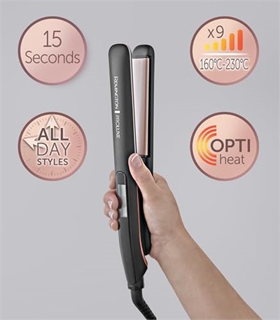 Remington S 9100 B PROluxe, saç düzleştirici, siyah