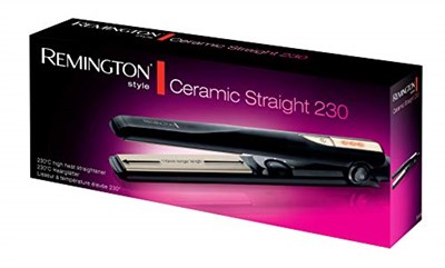 Remington Saç Düzleştirici (4 Kat Koruma: Antistatik Seramik Turmalin Kaplama - Eşit Isı Dağılımı, Daha Düşük Statik Yük ve Ipeksi Parlaklık) Saç Düzleştirici S1005