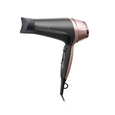 Remington Saç Kurutma Makinesi Curl & Straight, 3 Şekillendirme Aparatı Dahil, Konik Şekilli, Kıvırcık Saç Şekillendirme Başlığı, Difüzör, 45 Mm Yuvarlak Fırça, Bukleler Ve Dalgalar, 2200W D5706