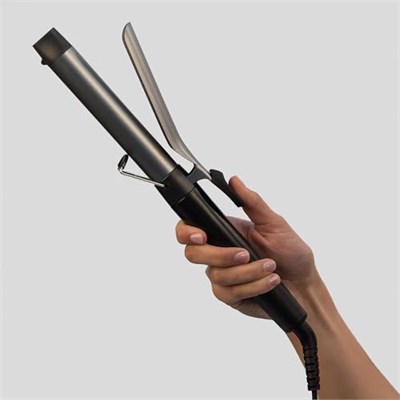 Remington Saç Maşası Pro Soft Curl , Yumuşak, Doğal Bukleler için 25 mm, 4 Kat Koruma, Antistatik Seramik Turmalin Kaplama, Dijital Ekran, 10 Sıcaklık Ayarı, Gümüş / Gri Ci6525